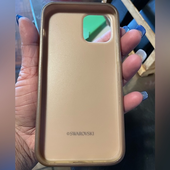 12 pro Swarovski Crystal pink blush phone case - Picture 10 of 11